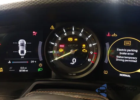 2022 Porsche 911 Gt3/Gt3 W/Touring Package z USA, uszkodzony, nr VIN WP0AC2A93NS270369